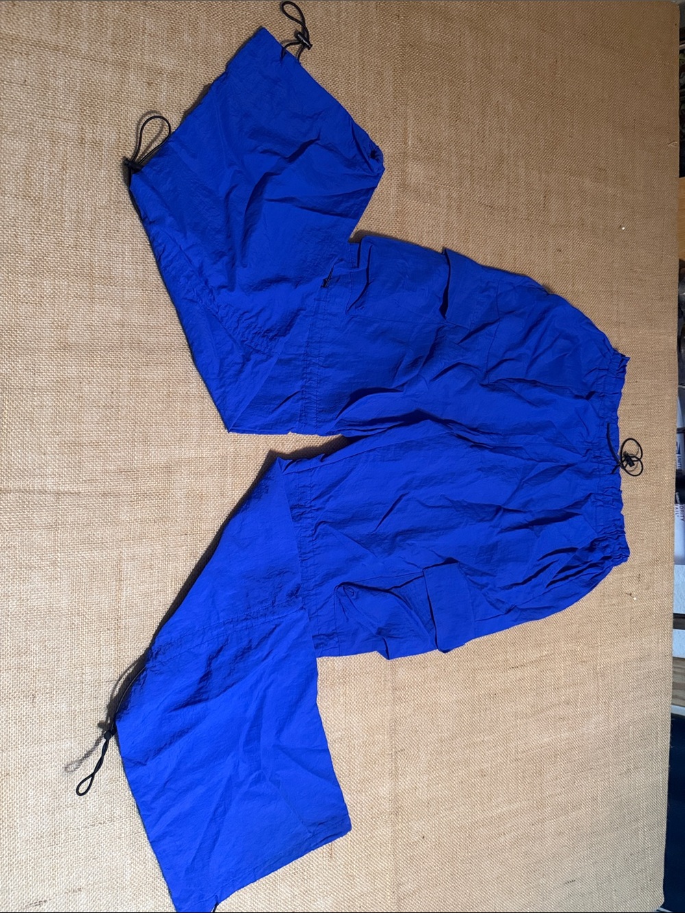 Royal Blue Drawstring Jogger Pants
